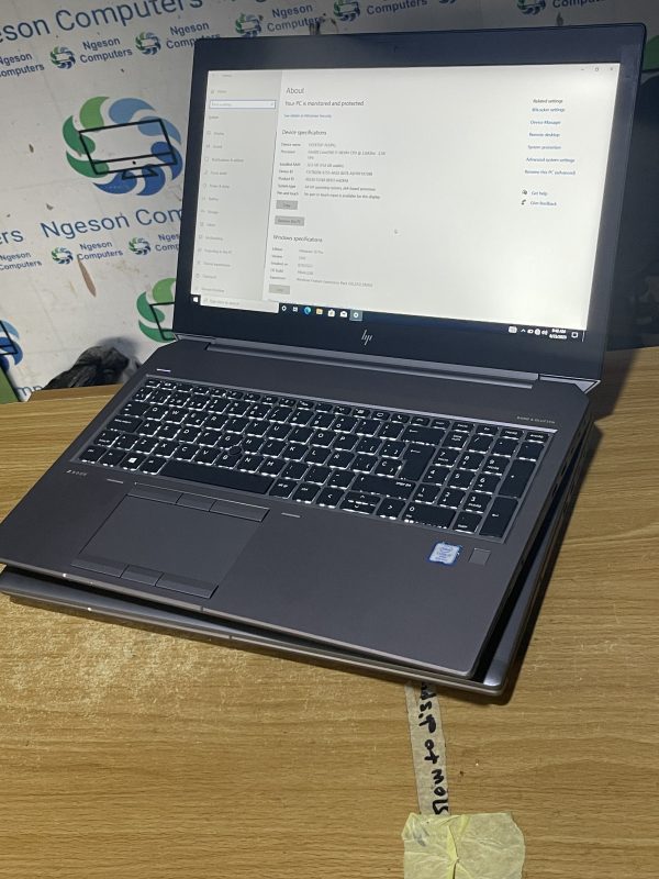 Hp elite book zbook 15u G5 core i7 16g 512SSD - Image 4