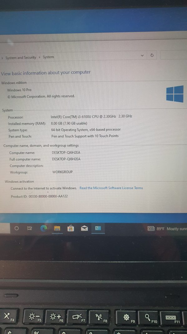 Lenovo yoga 11e x360 core i3 8gb 128ssd - Image 6