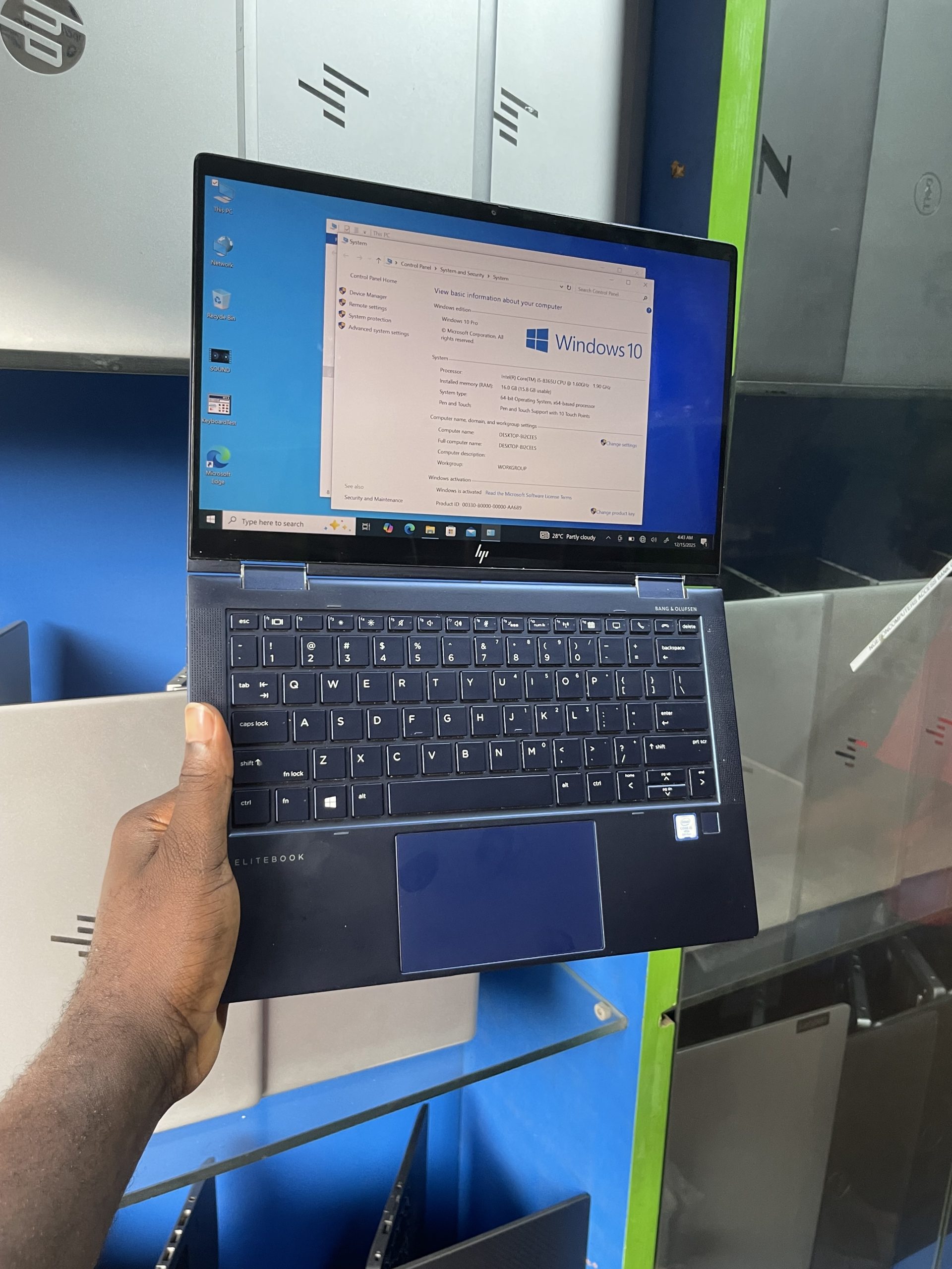 Hp dragonfly core i5 16gb 512ssd - Image 7